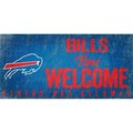 Fan Creations Buffalo Bills Wood Sign Fans Welcome 12x6 7846015254